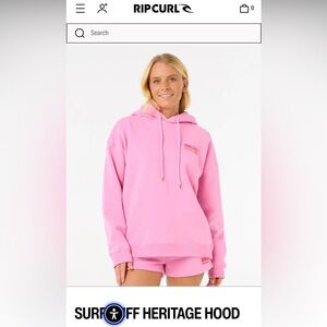 Rip Curl Hawaii Women's Vibrant Pink Hoodie